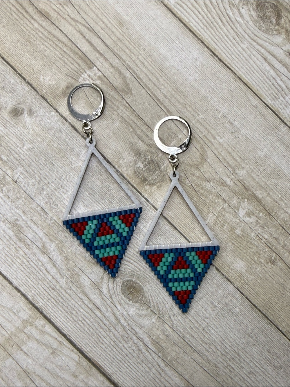 Handcrafted Beaded Earrings